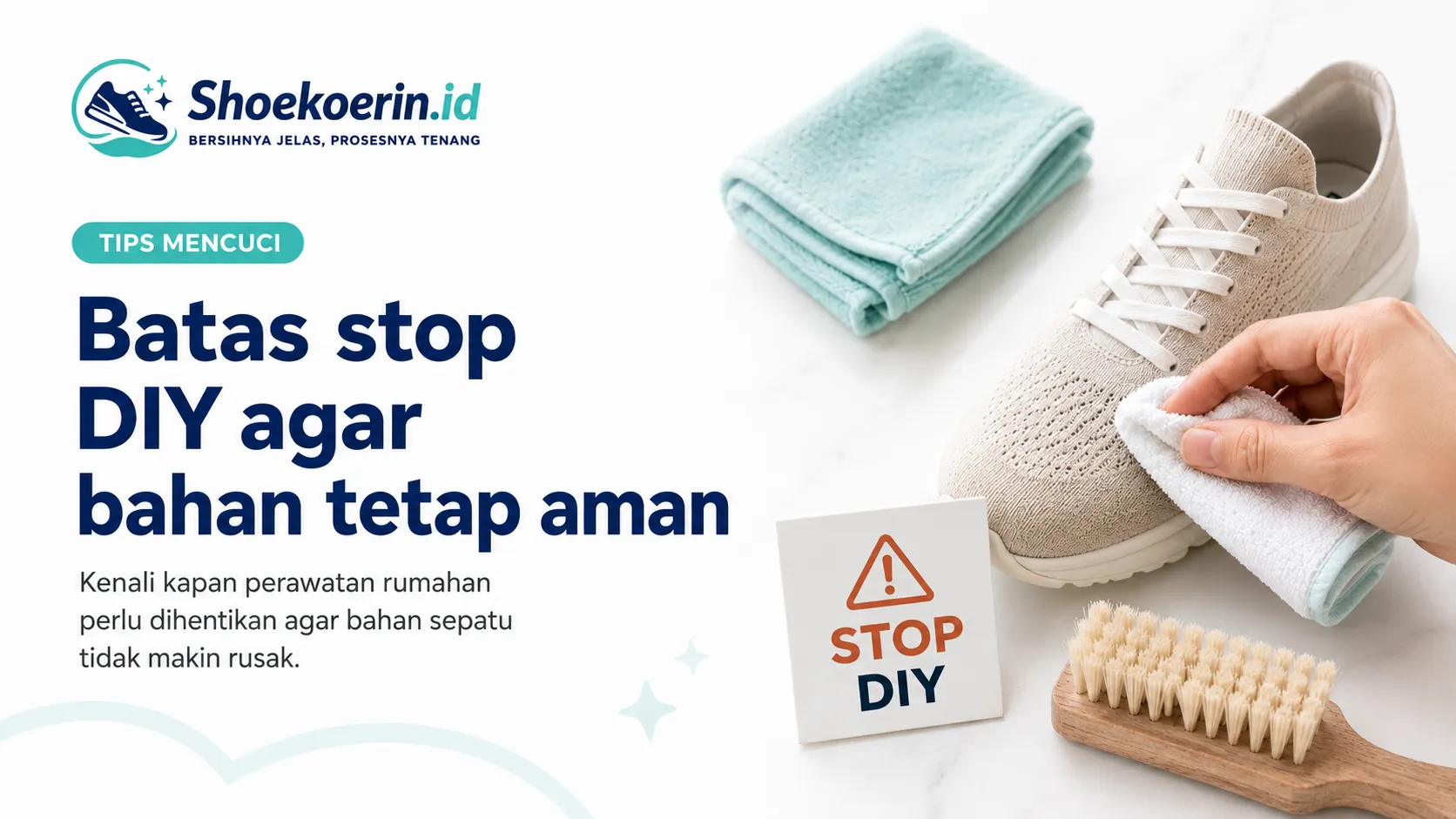 Batas stop DIY agar bahan tetap aman Batas stop DIY agar bahan tetap aman