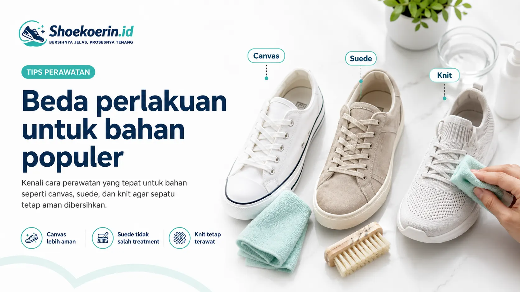 Beda perlakuan untuk bahan populer Beda perlakuan untuk bahan populer