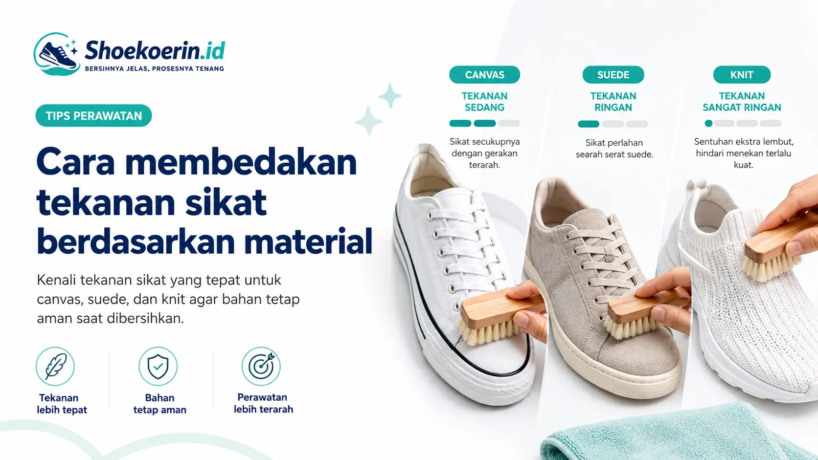 Cara membedakan tekanan sikat berdasarkan material Cara membedakan tekanan sikat berdasarkan material