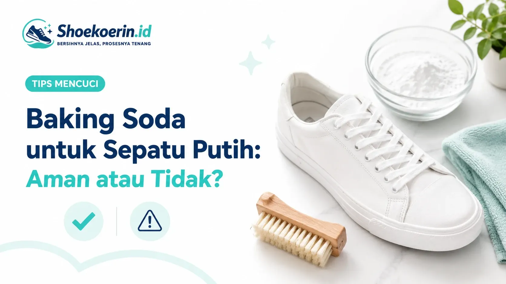 Baking Soda untuk Sepatu Putih: Aman atau Tidak?