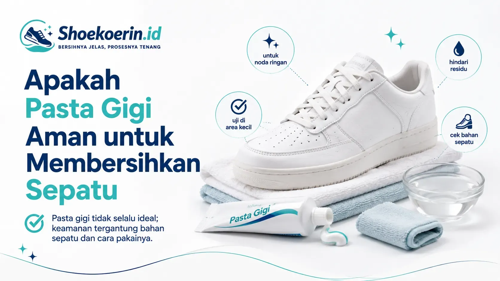 Apakah Pasta Gigi Aman untuk Membersihkan Sepatu