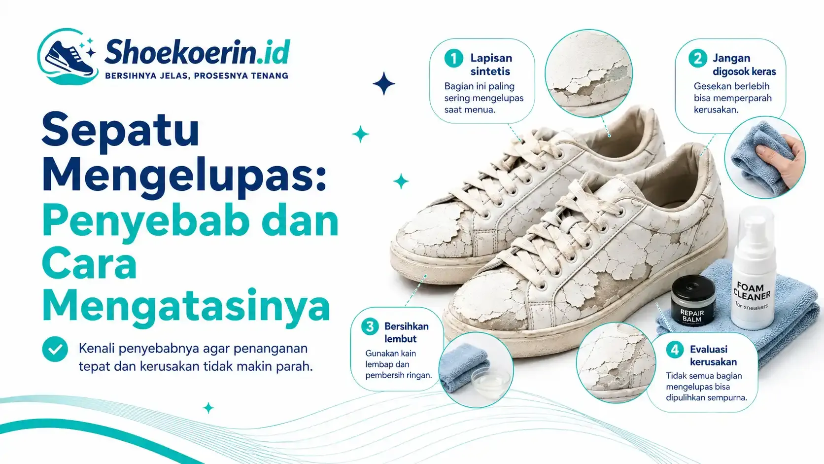 Sepatu Mengelupas: Penyebab dan Cara Mengatasinya