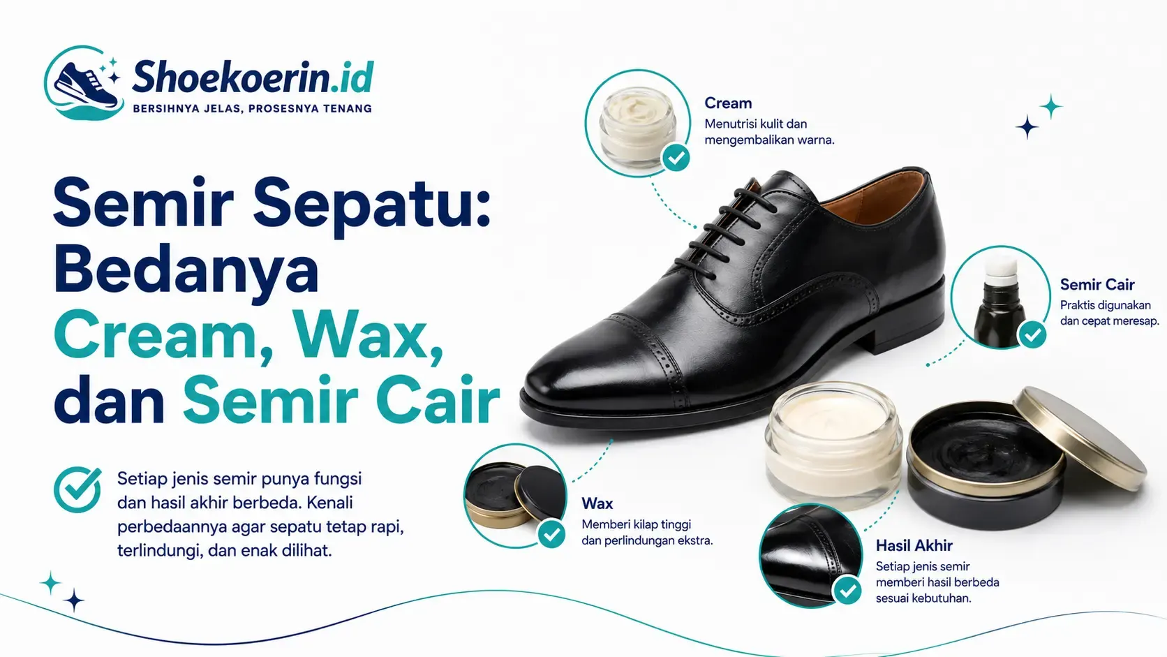 Semir Sepatu: Bedanya Cream, Wax, dan Semir Cair