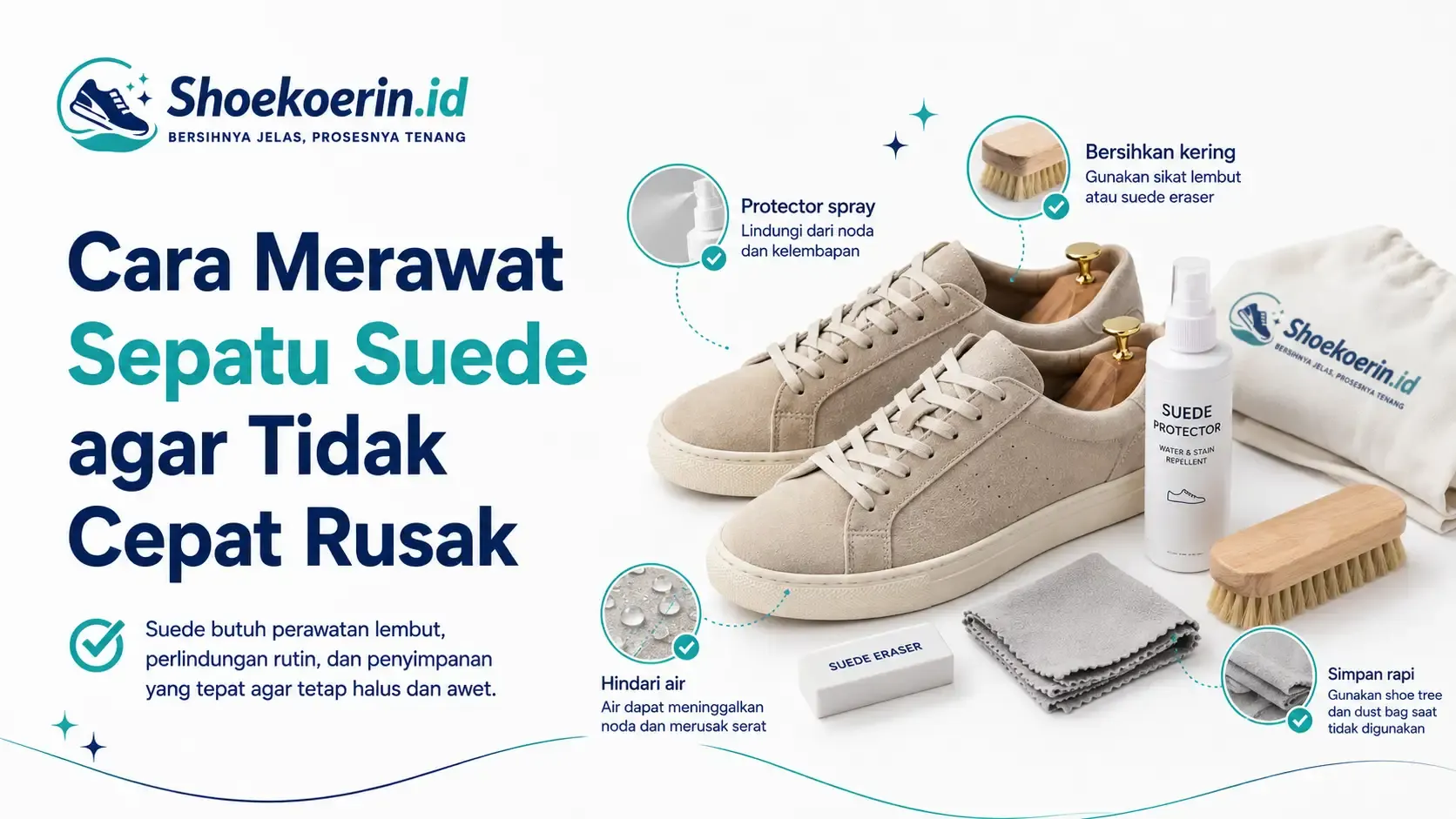 Cara Merawat Sepatu Suede agar Tidak Cepat Rusak